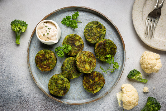 Broccoli Cheese Pancakes (Egg-Free Recipe)