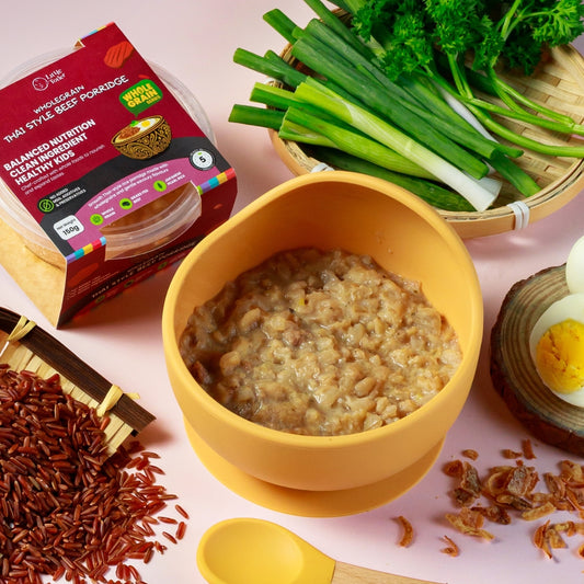 Wholegrain Thai Style Porridge with Beef