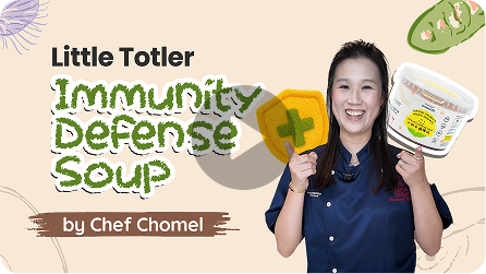 Little Totler Immunity Defense Soup By Chef Chomel